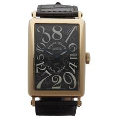  Franck Muller Yellow Gold Long Island Crazy Hour Automatic Wristwatch 1200CH