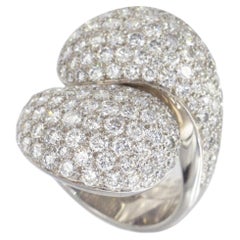 Cartier Diamond "Le Ying et Le Yang" Ring