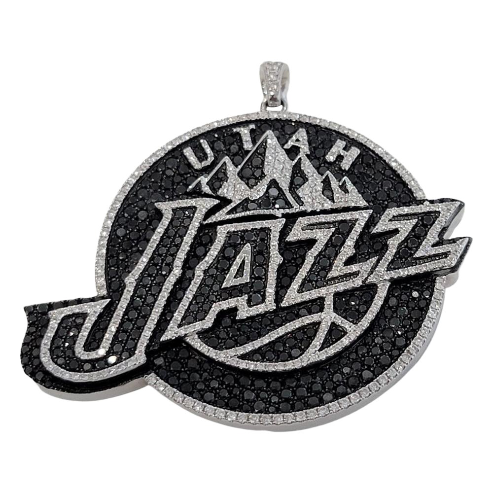 NBA Utah Jazz Official Licensed  14k Solid Gold Diamond Team Pendant by Gameplan