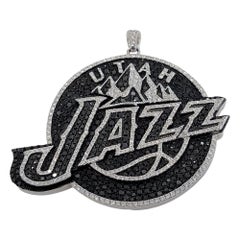 NBA Utah Jazz Official Licensed  14k Solid Gold Diamond Team Pendant by Gameplan
