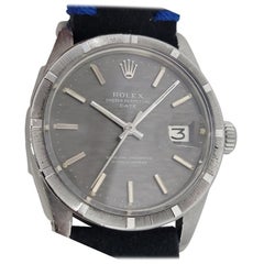 Mens Rolex Ref 1501 Oyster Perpetual Date Automatic 1970s Vintage Swiss RJC181