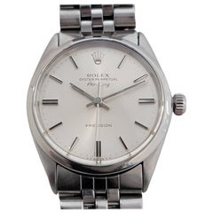 Mens Rolex Ref 5500 Air-King Precision 34mm Automatic 1970s Vintage Swiss RA381