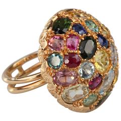 Multi-Gem Ring 9