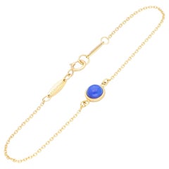 Vintage Tiffany & Co. Colour by the Yard Lapis Lazuli Bracelet in Yellow Gold