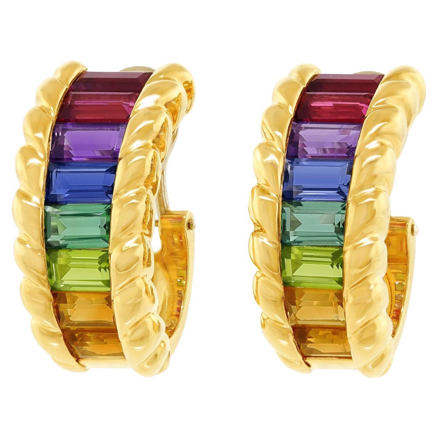 Gubelin Regenbogen-Ohrringe