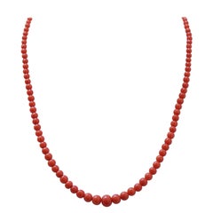 Collana di corallo.