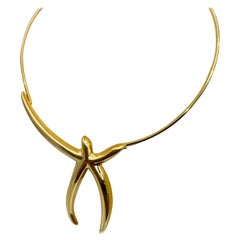 Tiffany & Co. Elsa Peretti for Tiffany & Co. Collana vintage, oro giallo 18 carati 49 g.