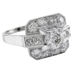 Art Deco Diamond Ring in Gold