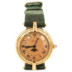 Cartier Ladies Rose Gold Vendome Quartz Wristwatch