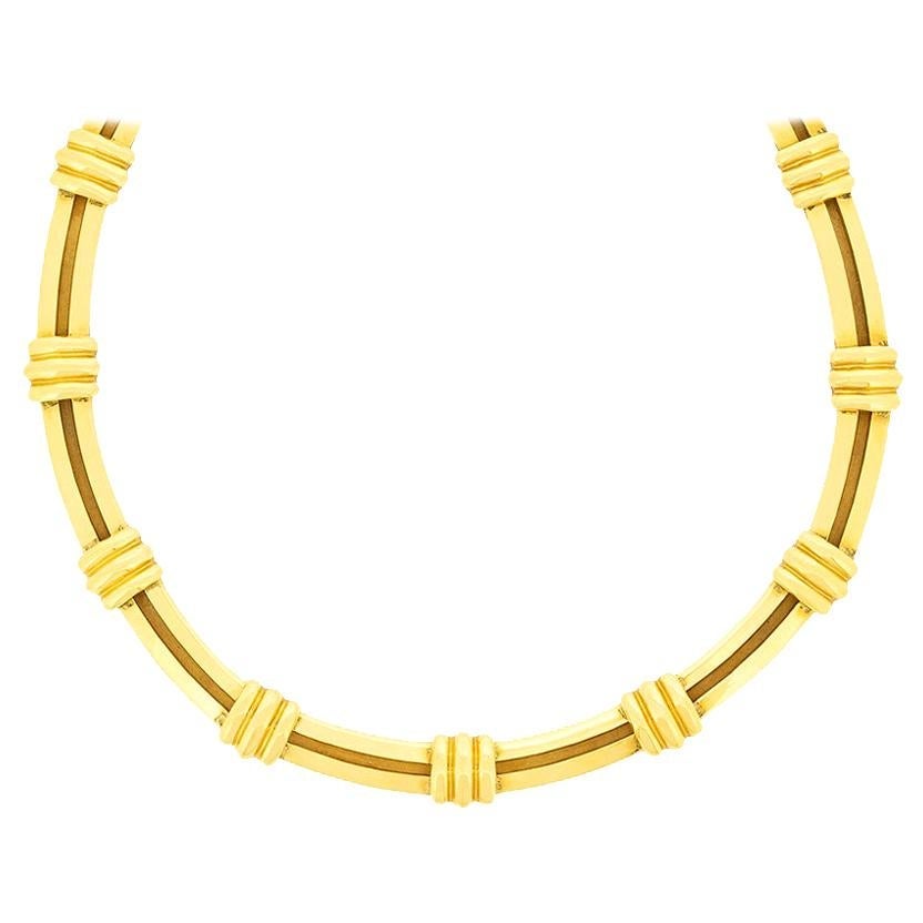 Tiffany & Co. Atlas-Halskette aus Gelbgold, ca. 1990er Jahre