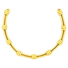 Tiffany & Co. Atlas-Halskette aus Gelbgold, ca. 1990er Jahre