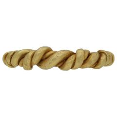 Viking twisted ring, circa 9th-11th century AD. 1