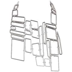 Nathalie Jean Sterling Silver Limited Edition Articulated Necklace 9