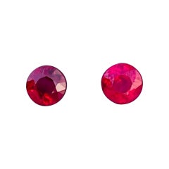 1.09/2 Carats GIA Certificate Natural Ruby Unheated Burma Pigeon blood color