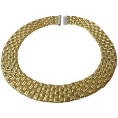Roberto Coin APPASSIONATA Gold Diamond Clasp Necklace