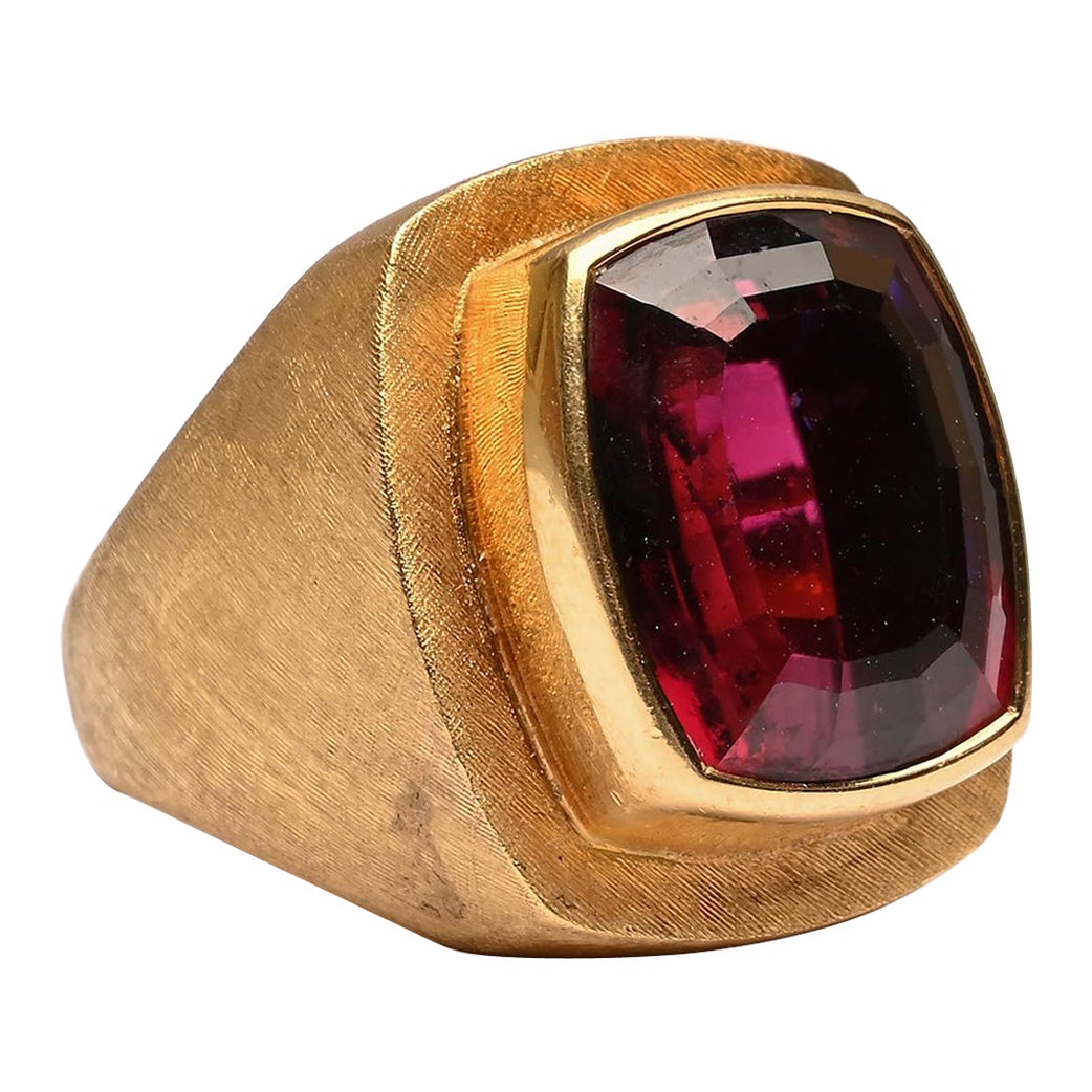 Burle Marx Large Rubelite Ring