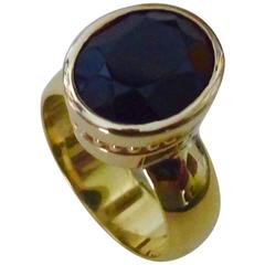 Michael Kneebone Black Spinel Leah Ring