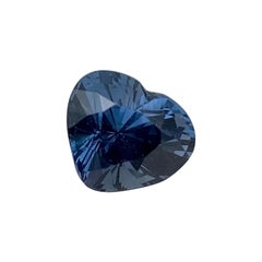 Natürlicher blauer Kobalt-Spinell, loser Edelstein, 2,67 Karat, Herzschliff, Herkunft Tansania