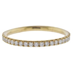 Georg Jensen Aurora Diamantring 1553A 18 Karat Gelbgold Größe 6,5