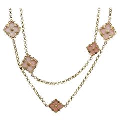 18K Yellow Gold Buccellati Opal Opera Necklace 6
