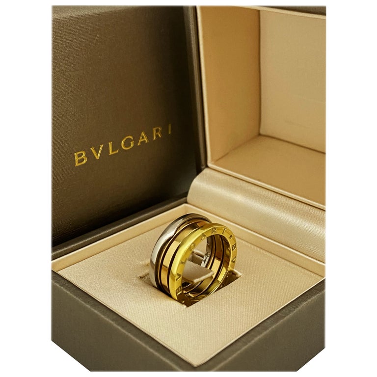 Bulgari (BVLGARI) B.Zero1 18K Tri-Colour Gold Band / Ring Bulgari (BVLGARI) B.Zero1 18K Tri-Colour Gold Band / Ring