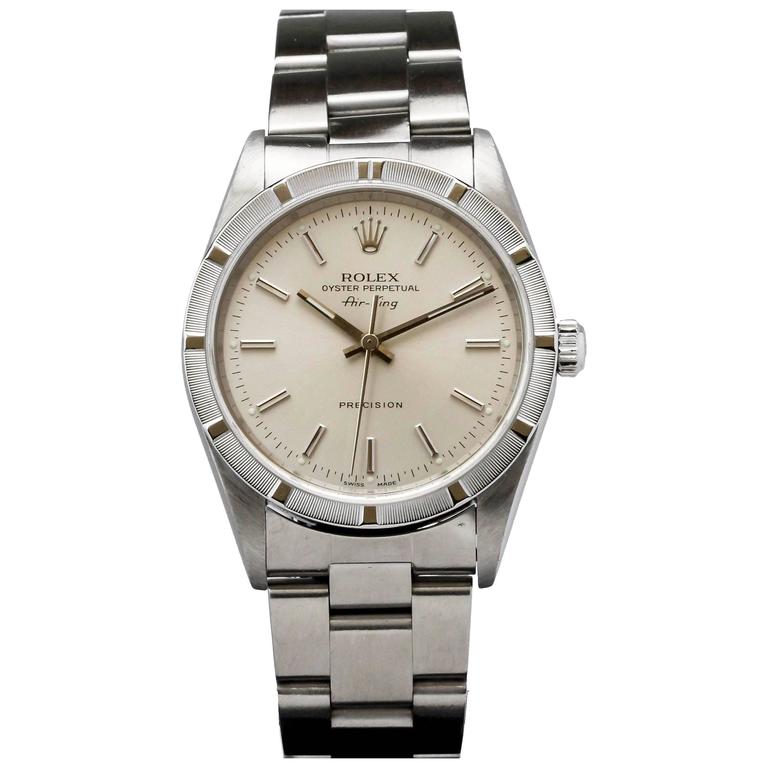 Rolex Stainless Steel Air-King Precision automatic Wristwatch Ref 14010M  For Sale at 1stDibs | rolex 14010m, rolex air king 14010m, rolex air king  14010 review