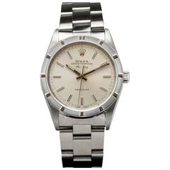 Rolex Stainless Steel Air-King Precision automatic Wristwatch Ref 14010M