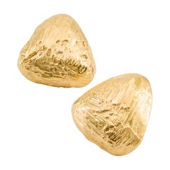 Jasmine Collection Earrings – Gold-Plated Bronze