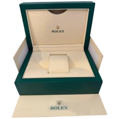 Rolex Watch Box, New Creme Empty Acs. Oyster Perpetual Daytona GMT Datejust New