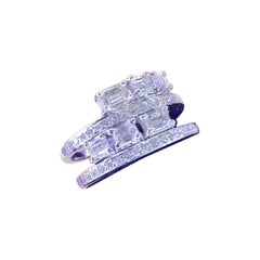 1,44 quilates  Anillo de oro de 18 quilates con diamantes