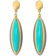 Turquoise Drop Earrings