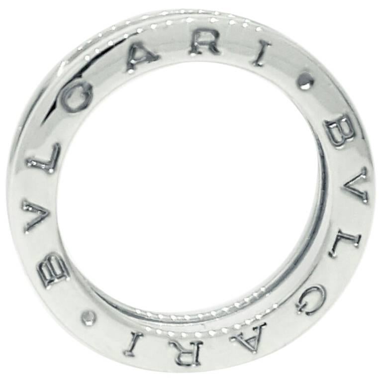 Bulgari BZero1 White Gold Ring