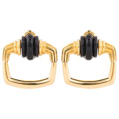 Cartier Aldo Cipullo 18 Karat Doorknocker Earrings 5