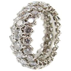 Diamond Platinum Eternity Band 2