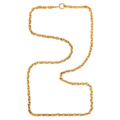 UnoAErre 1950 Mid-Century Vintage - Catena lunga 35 pollici in oro giallo 14Kt
