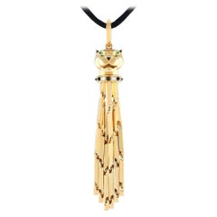 Cartier Panthre Collana con diamanti, onice e tsavorite CA19-112624