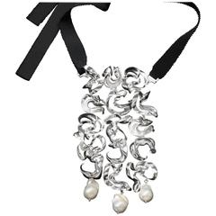 Nathalie Jean Sterling Silver Limited Edition Articulated Necklace 7