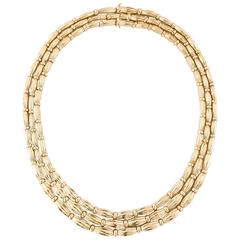 Tiffany & Co. Gold Strand Necklace 2