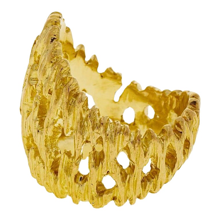 Gilbert Albert 18K Gold ring for Omega