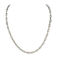 Cartier Santos Dumont Link Chain in 18k White Gold