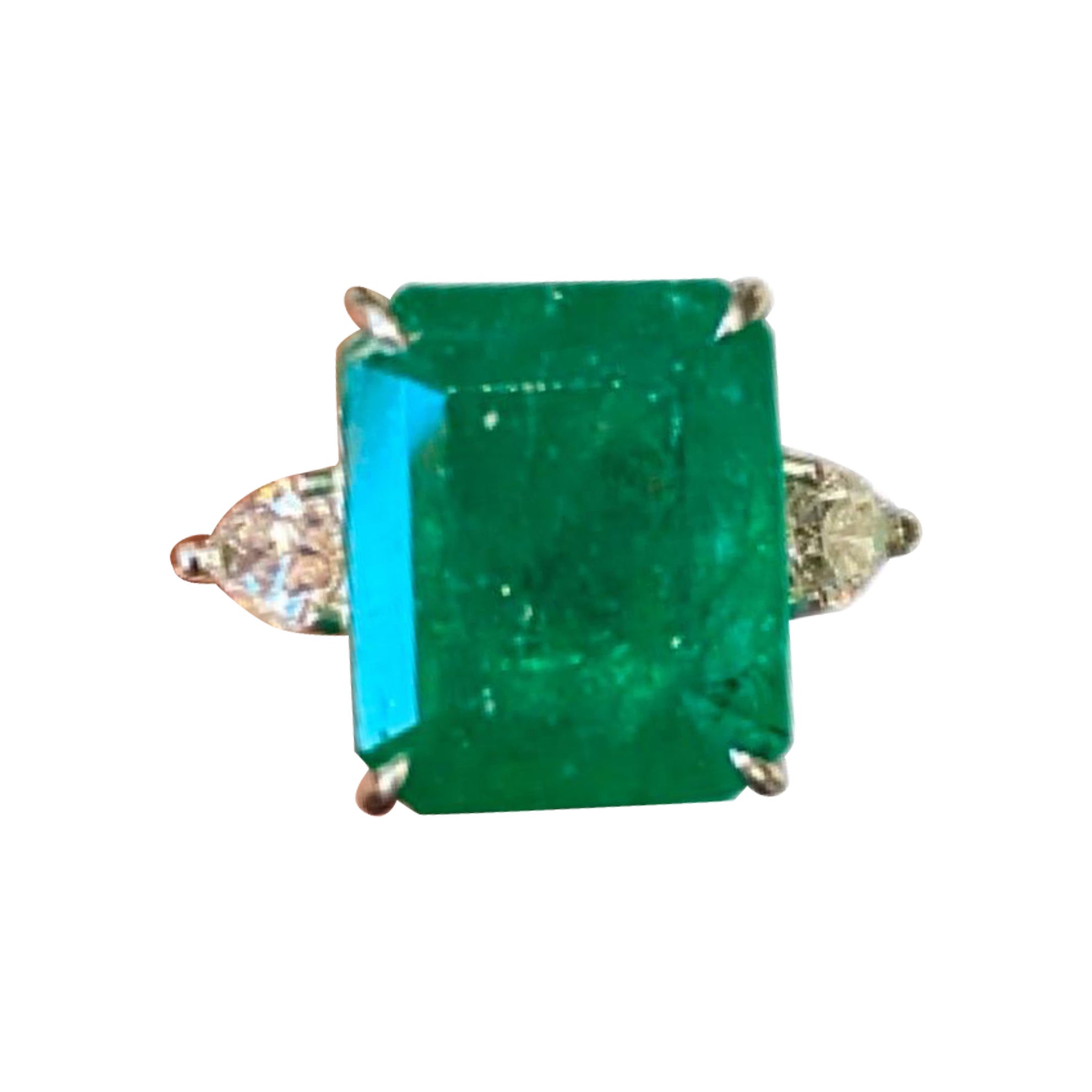 Anillo Esmeralda Emilio Jewelry 8.96 Quilates