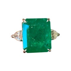 Anillo Esmeralda Emilio Jewelry 8.96 Quilates