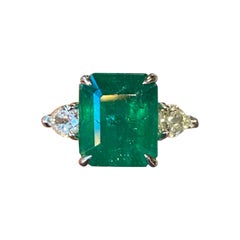 Anillo Esmeralda Emilio Jewelry 5.32 Quilates
