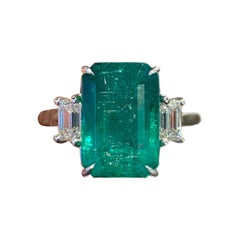 Anillo Esmeralda Emilio Jewelry 5.92 Quilates