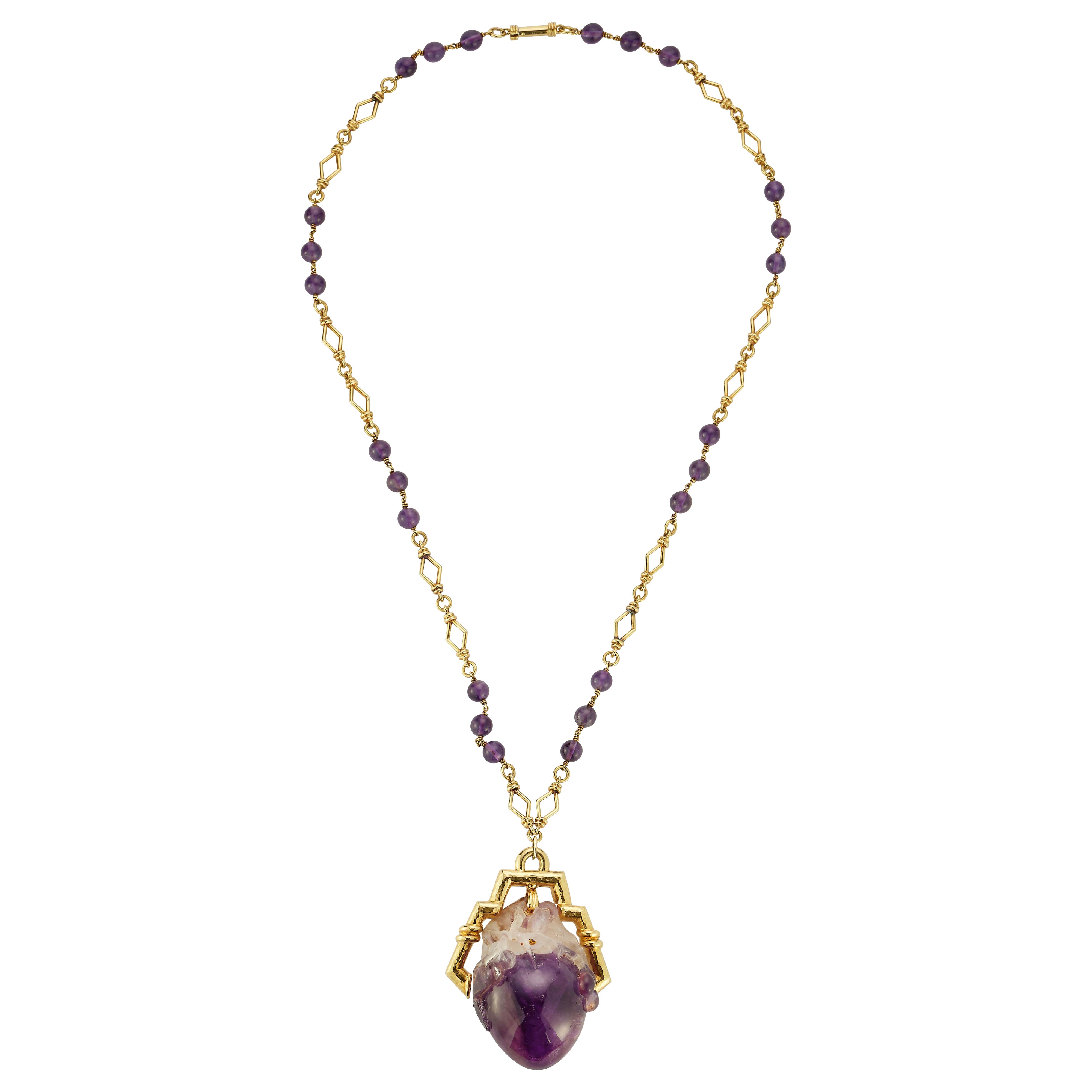 David Webb Amethyst Necklace