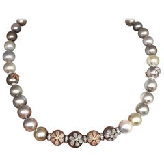 Collier de perles des mers du Sud certifié