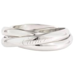 Bague Cartier Trinity de Cartier en or blanc pour homme