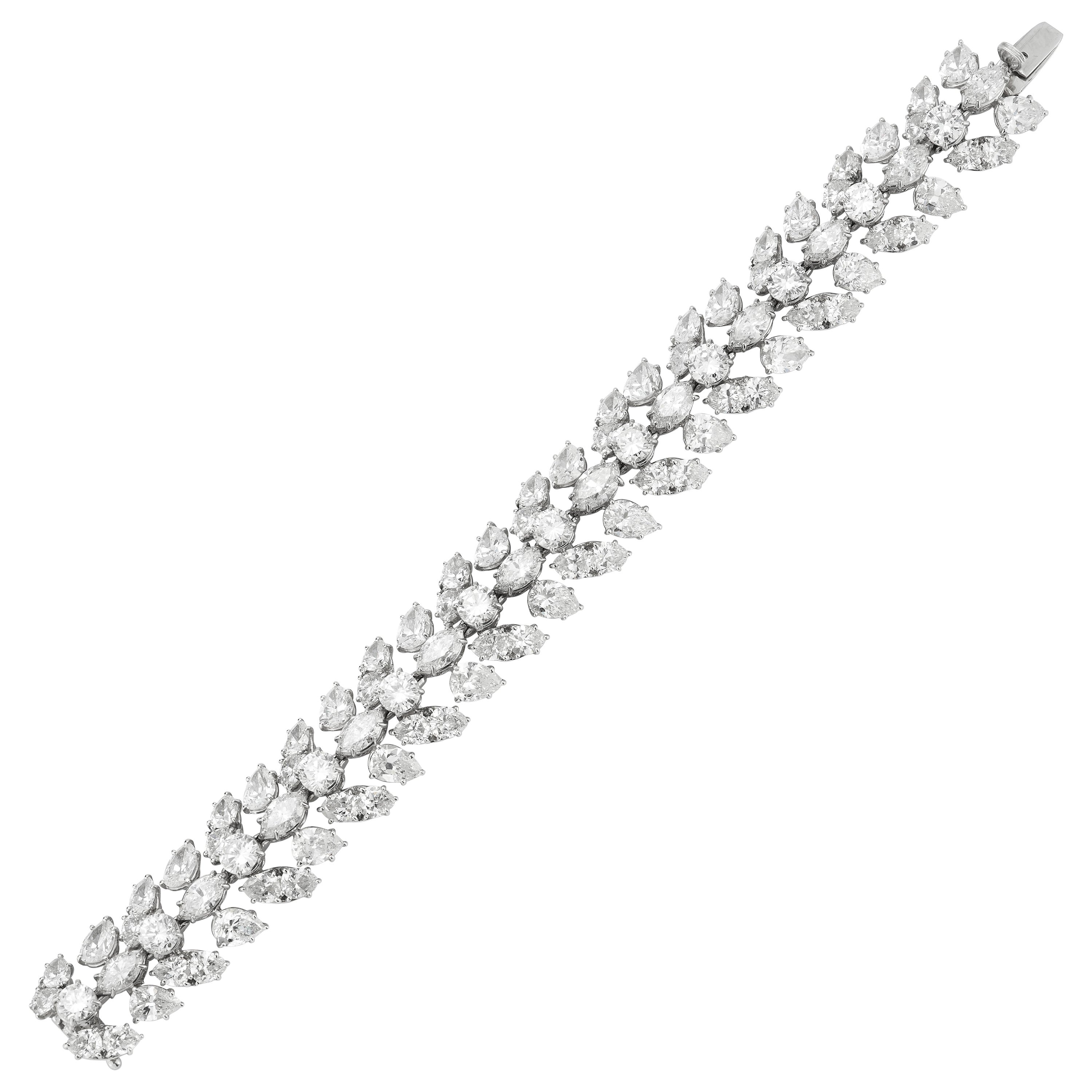 Harry Winston Diamond Bracelet For Sale