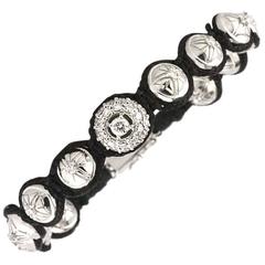 Diamond and Gold Ball Bracelet 1.35 Carat 4