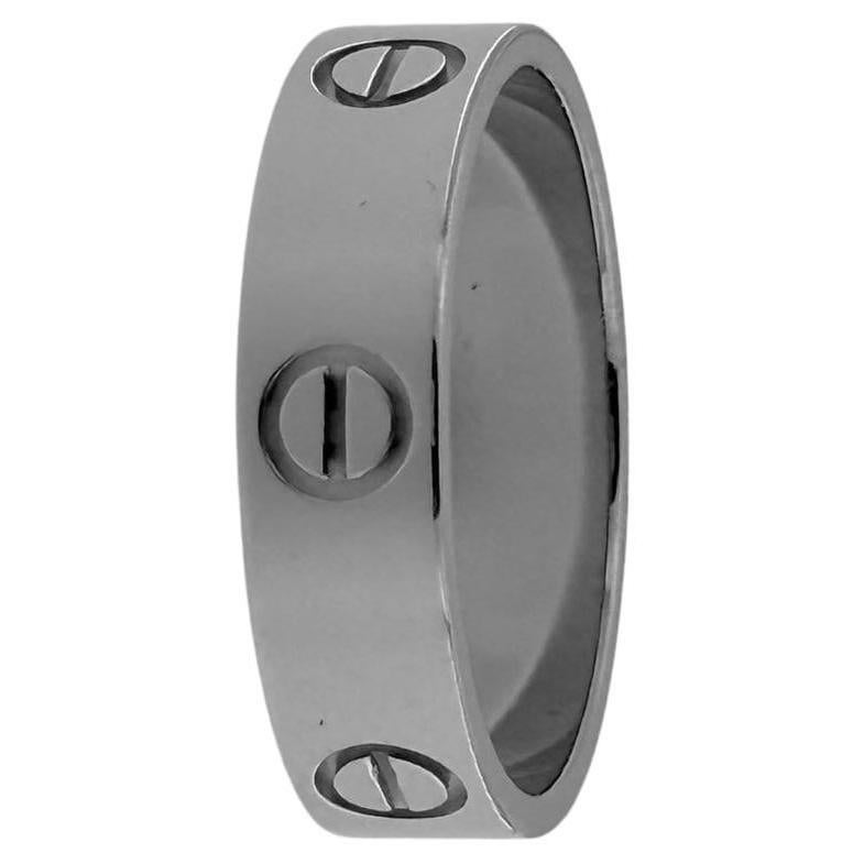 Cartier Love Ring Weißgold Größe 60
